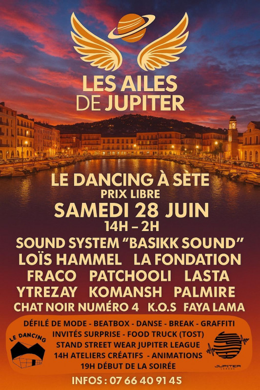 SPECTACLE : LES AILES DE JUPITER